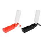 Beyaz 500ML Plastik Suluk, Evcil Hayvanlar Için Su Kabı