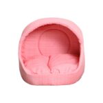 Pembe Evcil Hayvan Yatağı, Rahat ve Şık, Standart Boy, Kediler ve Köpekler Için - Görsel 2