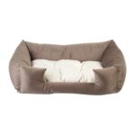 Beyaz 80X110 cm Evcil Hayvan Yatağı, Rahat ve Şık Uyku Alanı