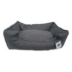 Renkli Yüksek Konforlu Tüy Tutmaz Evcil Hayvan Yatağı 70X55X25 cm