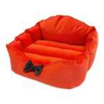 Kırmızı Ev Yatak 50X40 Cm, Konforlu ve Şık Küçük Hayvanlar Için Rahat Yatak - Görsel 2