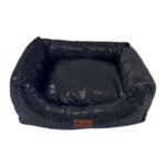 Siyah Iç Mekan Yatak, 20 cm Yüksekliğinde, Rahat ve Şık Ev Konforu Için Ideal