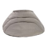 Gri Yumuşak Evcil Hayvan Yatağı, 55X55X32CM, Rahat ve Şık Tasarım - Görsel 3
