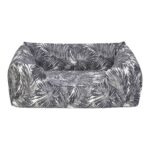 Köpek Yatağı Siyah-Beyaz, Rahat ve Şık, 65X80CM, Ev Için Uygun