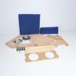 Kahverengi Kedi ve Köpek Evi, Çıkarılabilir Mama Kabı ve Takviyeli Tasarım - Görsel 2