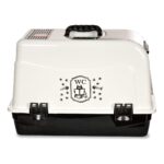 ModMio Kapalı Kedi Tuvaleti - Kokuyu Engelleyen Karbon Filtreli Polikarbon Kapak Kürek Hediyeli 33X50X32 cm - Görsel 3