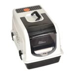 ModMio Kapalı Kedi Tuvaleti - Kokuyu Engelleyen Karbon Filtreli Polikarbon Kapak Kürek Hediyeli 33X50X32 cm - Görsel 4