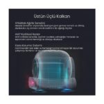 Haustier BF01 Akıllı Otomatik Kedi Tuvaleti, Tuya App-Wifi Uzaktan Kontrol, 65LT Hazne, 9lt Çöp Haznesi-Uv Kötü Koku Temizleme, Ağırlık Sensörlü - Görsel 3