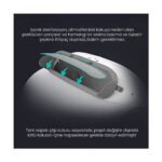 Haustier BF01 Akıllı Otomatik Kedi Tuvaleti, Tuya App-Wifi Uzaktan Kontrol, 65LT Hazne, 9lt Çöp Haznesi-Uv Kötü Koku Temizleme, Ağırlık Sensörlü - Görsel 5