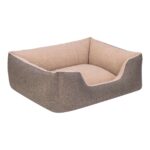 Kahve-Bej Köpek Yatağı, 65X80CM, Konforlu ve Şık Evcil Hayvan Ürünü - Görsel 2
