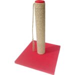 Lyra 40 cm Kırmızı Kedi Tırmalama Direği - Görsel 2
