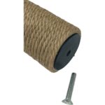 Lyra 40 cm Haki Kedi Tırmalama Direği - Görsel 4