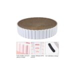 Masky Kedi Tırmalama Yatağı, Aşınmaya Dayanıklı Yuvarlak Oluklu Kağıt - Görsel 2