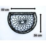 Reyo Kedi ve Köpek Vantuzlu Cam Yatağı, Kedi Hamağı Kedi Yatağı Puf Minderli Gri - Görsel 3