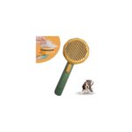 Angoravi Plastik Yeşil Evcil Hayvan Bakım  Pet Fırçası Çok Amaçlı Pet Fırçası Yeşil (5067)