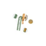 Angoravi Plastik Yeşil Evcil Hayvan Bakım  Pet Fırçası Çok Amaçlı Pet Fırçası Yeşil (5067) - Görsel 5