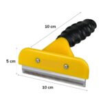 Angoravi 10 cm Kedi Köpek Tarağı Fırçası Tüy Alıcı Toplayıcı Tarak Fırça (5067) - Görsel 4