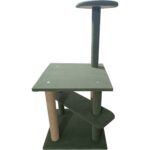 Celeste Haki Kedi Tırmalama ve Oyun Evi - Görsel 2