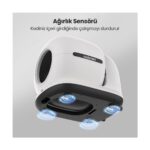 Haustier CB002 Kameralı Akıllı Otomatik Kedi Tuvaleti, App ile Uzaktan Kontrol, 72LT Hazne, 7lt Çöp Haznesi - Görsel 2