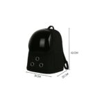 AyrStore Beylini Fileli Şeffaf Yıkanabilir Evcil Hayvan Taşıma Çantası Uçuş Kurallarına Uygun Büyük Kedi - Görsel 5