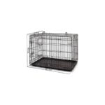 AyrStore Metal Kedi Köpek Kafesi Siyah 107X71X78CM - Görsel 2