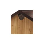 AyrStore Domus Ahşap Çatılı Köpek Kulübesi Large 81X102X78 cm - Görsel 3