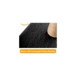 AyrStore Beylini 2 Li Kedi Tırmalama Tahtası Peluş Kumaş Silinebilir Demonte 42 cm Yükseklik 2 Adımlı Zıplama - Görsel 4