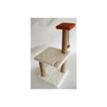 AyrStore Iki Katlı Yavru Beyaz Kedi Tırmalama Tahtası