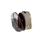 AyrStore Snake Şeffaf Astronot Kedi Köpek Taşıma Çantası 42X22X33 cm Sarı - Görsel 5