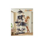 AyrStore Kedi Ağacı, Büyük Oyun Kulesi, Yükseklik 206 Cm, 13 Çizik Tahtası, 1 Çizik Tahtası, 2 - Görsel 2