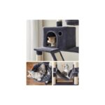 AyrStore Kedi Ağacı, Büyük Oyun Kulesi, Yükseklik 206 Cm, 13 Çizik Tahtası, 1 Çizik Tahtası, 2 - Görsel 4