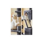 AyrStore Kedi Ağacı, Büyük Oyun Kulesi, Yükseklik 206 Cm, 13 Çizik Tahtası, 1 Çizik Tahtası, 2 - Görsel 5