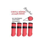 AyrStore Cırtlı Köpek Ayakkabısı (Kırmızı, S Beden) - Görsel 2
