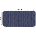 Aktunç  Büyük Boy Elekli Tuvalet Önü Gri Kedi Kumu Paspası 60X120CM - Görsel 4