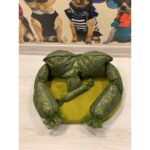Mady Aksesuar Konforlu Kedi Köpek Yatağı 45X28X5 cm  Süngerli Yeşil Koltuk