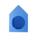 Gediz Ambalaj 3 Adet - Plastik Pp Kedi Kulübesi Kedi Evi Taşınabilir Kedi Evi - Görsel 3