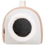 Nerotex Taşınabilir Kedi Yatağı Yuvası Kahverengi Yıkanabilir - Görsel 2