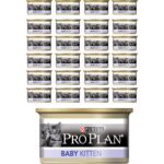 Pro Plan Baby Kitten Tavuk Etli Yavru Yaş Kedi Maması - 85 gr x 24 Adet