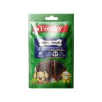 Freshy Sığırlı Twist Kurutulmuş Et Kaplı Köpek Çiğneme Çubuk 8 Adet 13 Cm