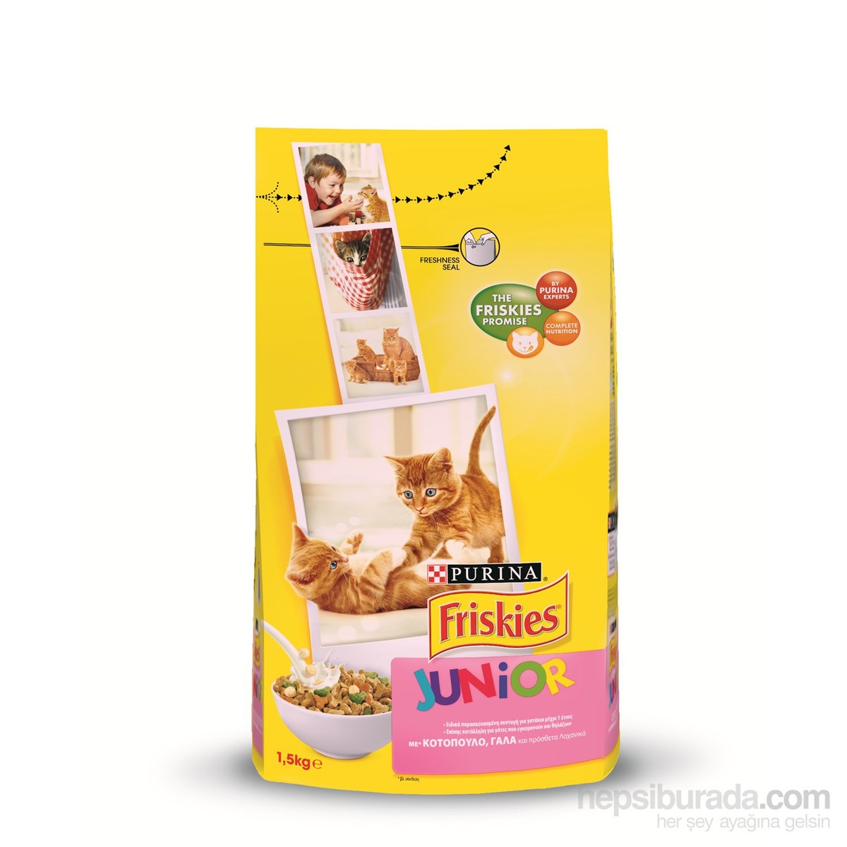 9142720233522.jpg Friskies Yavru Kedi Maması 1.5Kg - Görsel 1