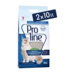 Proline Pro Line Parfümsüz Topaklanan Kedi Kumu 10 Lt (2 Adet)