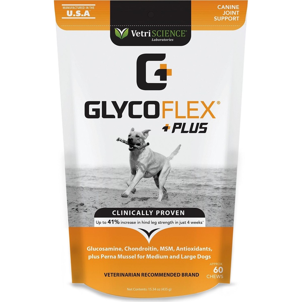 9956600381490.jpg Vetri Science Vetriscience Glycoflex Plus Köpek Eklem Destekleyici 60 Tablet - Görsel 1