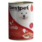 Bestpet Kuzulu Konserve Yetişkin Köpek Maması 12 x 400 gr - Görsel 2