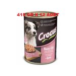 Crocus Yav. Köpek Kuzu Etli Yaş Mama 400G x 12