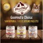 Prochef 24 Adet Gourmet's Choice Yavru Köpek Maması | 415 gr Somon Balıklı & Kuzu Etli Konserve Yaş Mama - Görsel 3