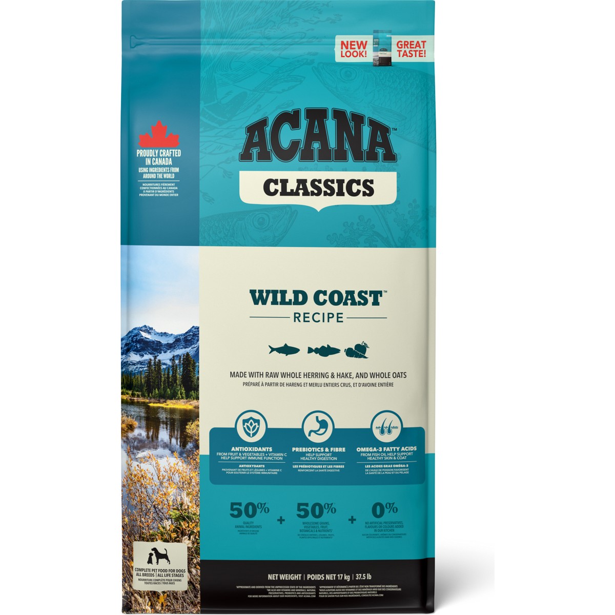 110000373538144.jpg Acana Classics Wild Coast Köpek Maması 14.5kg - Görsel 1