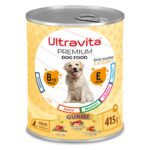 Ultravita Premium Yüksek Proteinli Gurme Etli Konserve Yaş Köpek Maması 415GRX24 Adet - Görsel 2