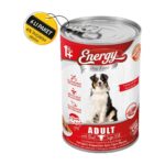 Pet Food Energy Dog Food Energy Sığır Etli Yetişkin Islak Köpek Maması 400 gr Özel Koli 6 Adet
