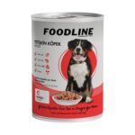 Foodline Kuzu Etli Yetişkin Köpek Konservesi 400 gr x 12 Adet - Görsel 2
