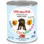 Ultravita Premium Yüksek Proteinli Karışık Konserve Yaş Köpek Maması 415GR x 24 Adet - Görsel 3